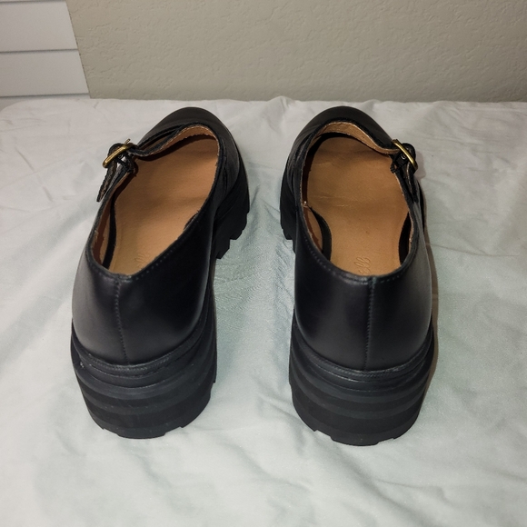 Madewell Classic Black Mary Jane Platform Shoes - Picture 3 of 8